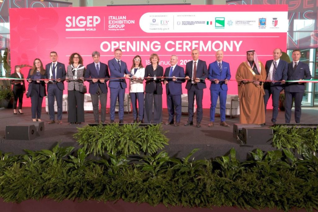 Inaugurata Sigep World: la più grande edizione di sempre