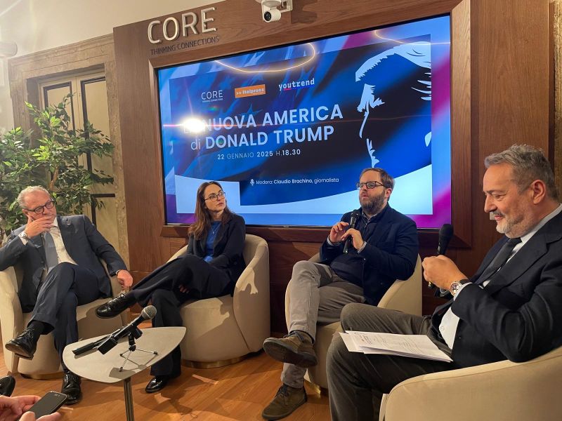 Il ciclo di incontri Core-Youtrend-Italpress: L'America di Trump