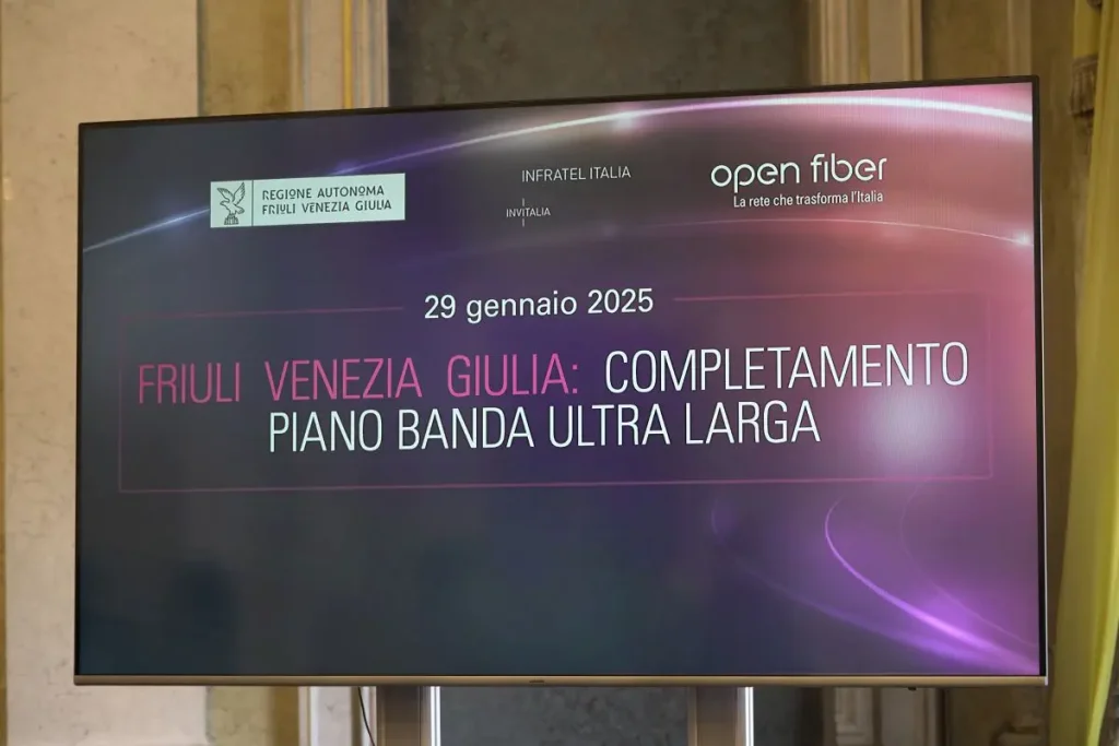 Open Fiber conclude il progetto di banda ultra larga in Friuli Venezia Giulia