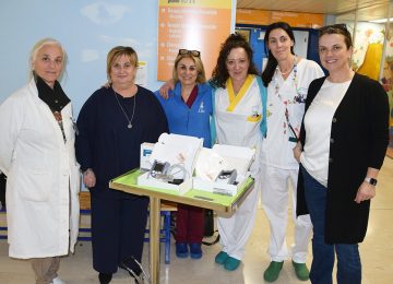 Associazione Coccinelle dona tre saturimetri all'Unità di Terapia Intensiva Neonatale