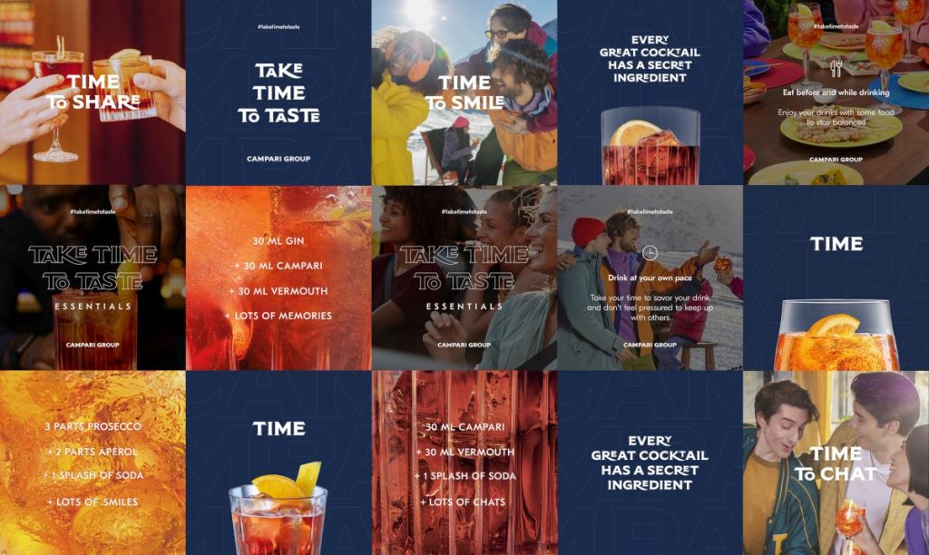 Campari Group lancia "Take Time to Taste", una campagna per la promozione del bere responsabile - Agenzia di Stampa Italpress