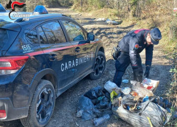 Controlli dei Carabinieri Forestali nel Pisano: Denunce e Sanzioni. A Castelfranco di Sotto Scoperto Abbandono di Rifiuti Edili.