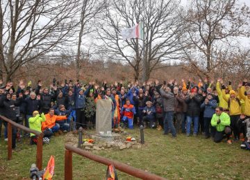 Decine di motociclisti a Castiglion Fiorentino per commemorare Fabrizio Meoni