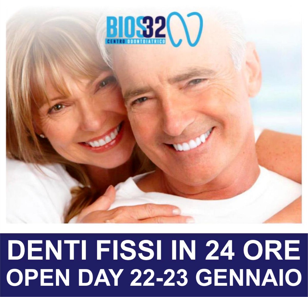 Due nuovi open day con Bios32: denti fissi in 24 ore