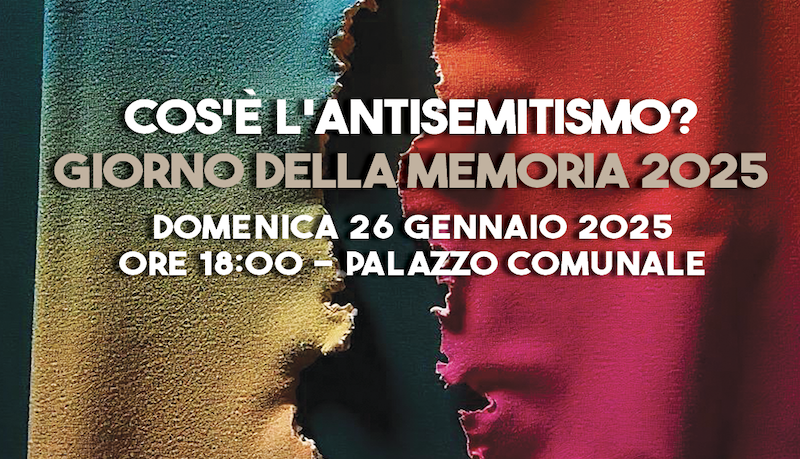 Ecco cos'è l'antisemitismo: incontro commemorativo a Montespertoli