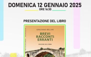 Fucecchio: Presentazione del libro 'Brevi racconti erranti' di Graziano Bellini