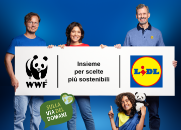 Lidl e WWF uniscono le forze per rafforzare l'impegno internazionale verso un'alimentazione consapevole.