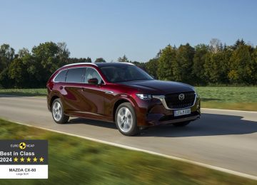 Mazda CX-80: "Top of Its Class" Among Large SUVs, According to Euro NCAP - Italpress News Agency