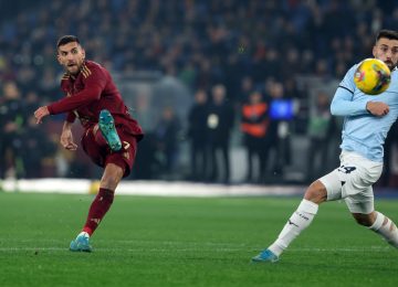 Pellegrini e Saelemaekers Guidano la Vittoria nel Derby: Roma-Batte Lazio 2-0 - Agenzia di Stampa Italpress