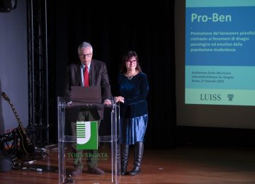 Presentato dal Università Tor Vergata, il progetto Pro-Ben per il benessere psicofisico dei giovani.