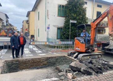 Riduzione del rischio idraulico: iniziano i lavori su via Oste per la realizzazione del "facilitatore" fognario