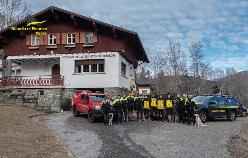 Valanghe ed Emergenze Montane: Esercitazione dei Cani da Ricerca della GDF e dei Vigili del Fuoco