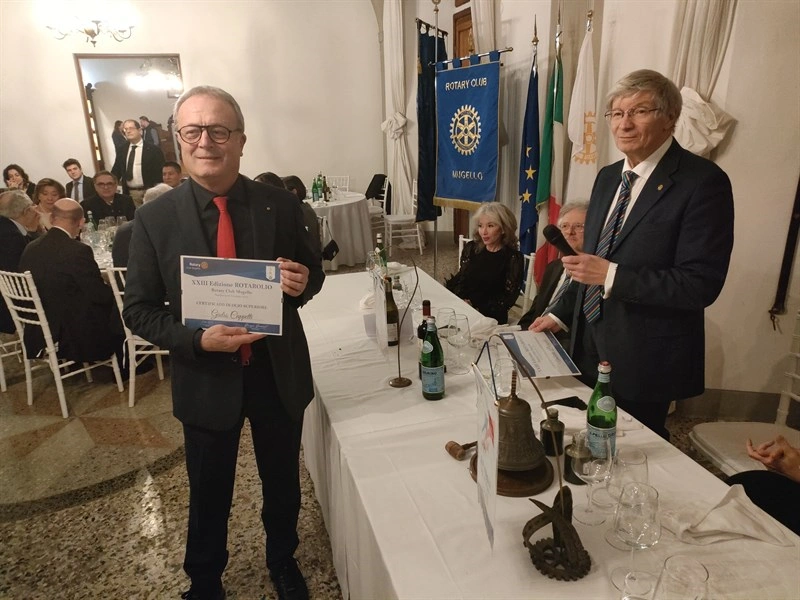 Giulio Cappetti di Borgo San Lorenzo, secondo classificato nel Concorso “Rotarolio 2025”