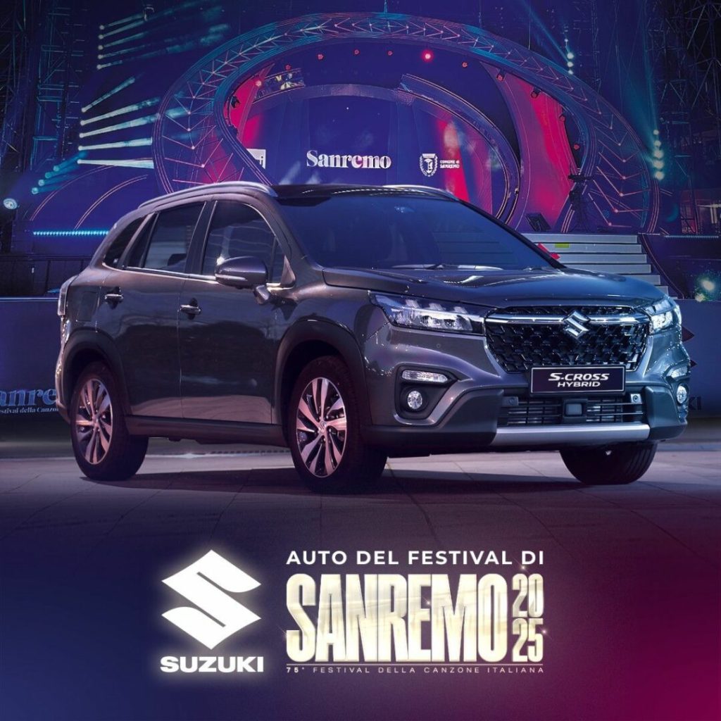 Suzuki è l'Automobile del 75° Festival di Sanremo