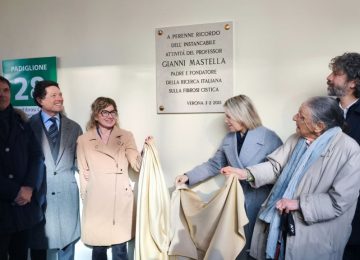 Centro Fibrosi Cistica di Verona intitolato a Gianni Mastella