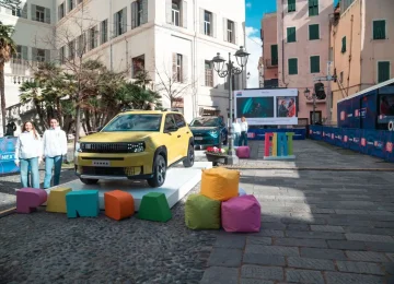 Fiat Grande Panda fa risuonare "Felicità" a Sanremo