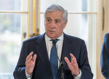 Tajani: “Nessuna pace senza l’Europa, sfruttiamo la forza delle sanzioni”