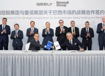 Accordo tra Renault e Geely Holding per una partnership in Brasile