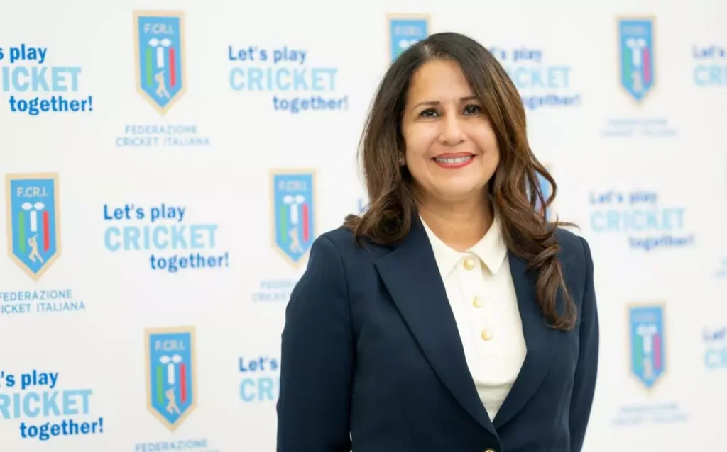 Maria Lorena Haz Paz è la nuova presidente della federazione di Cricket