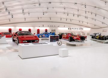 La nuova mostra "Supercars" al Museo Enzo Ferrari di Modena