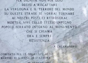 Raccolta fondi per la targa commemorativa della Resistenza a 80 anni dalla Liberazione.