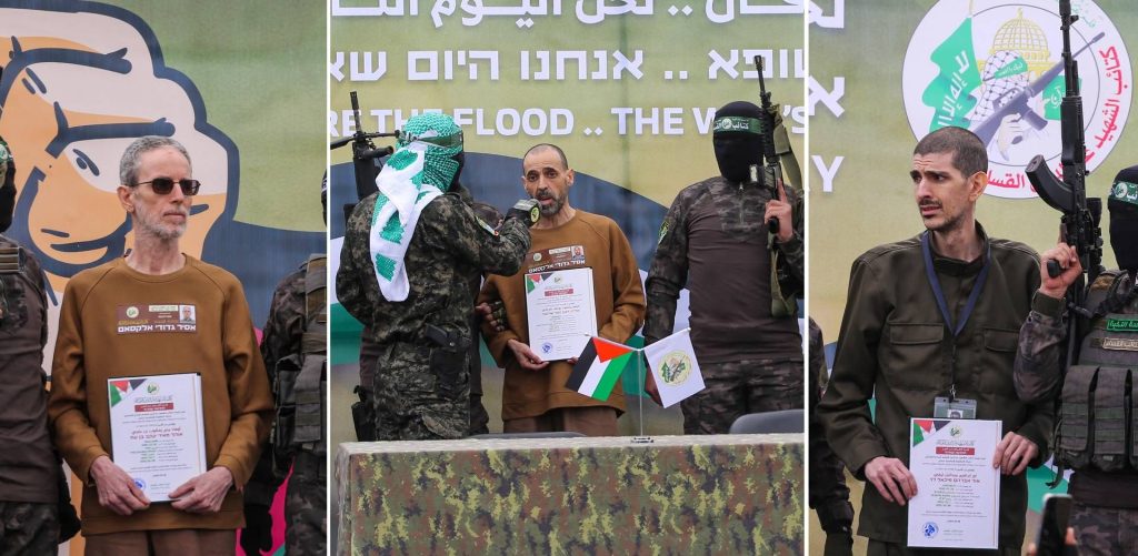 Chi sono i tre ostaggi liberati da Hamas?