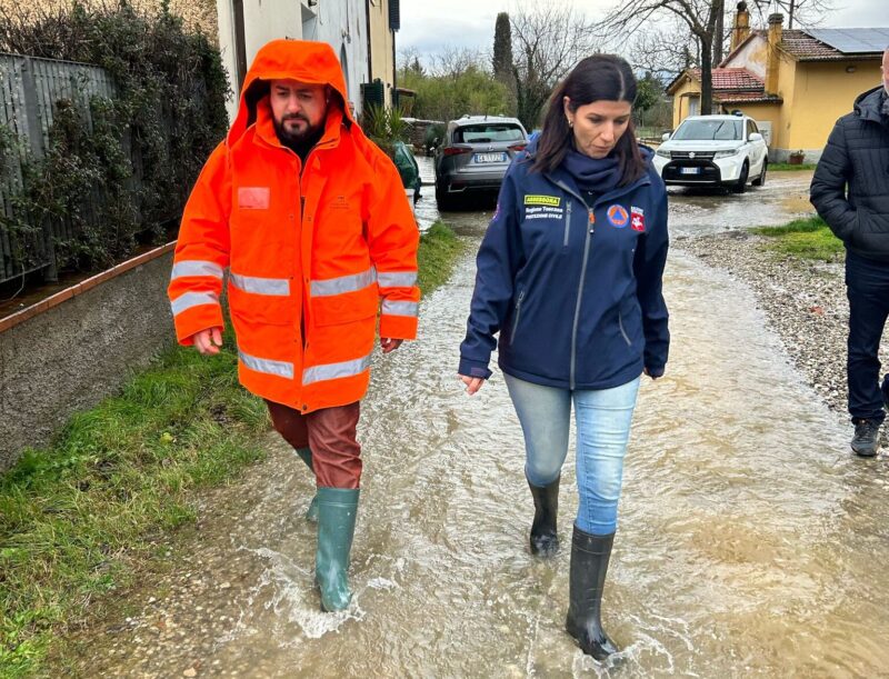 Dopo l'alluvione, Monni a Carmignano (Po): 'La Regione si fa carico della situazione, ma servono oltre 10 milioni di euro'