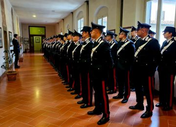 Ecco 79 nuovi carabinieri per la provincia di Firenze.