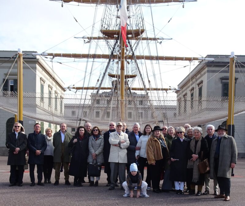 Il Rotary Club di Empoli visita la rinomata Accademia Navale di Livorno.