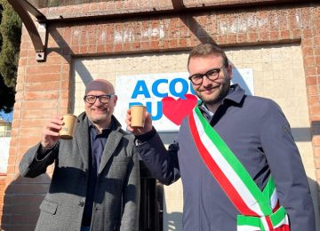 Inaugurato il fontanello a Ponzano: 'Acqua buona, sicura e sostenibile'