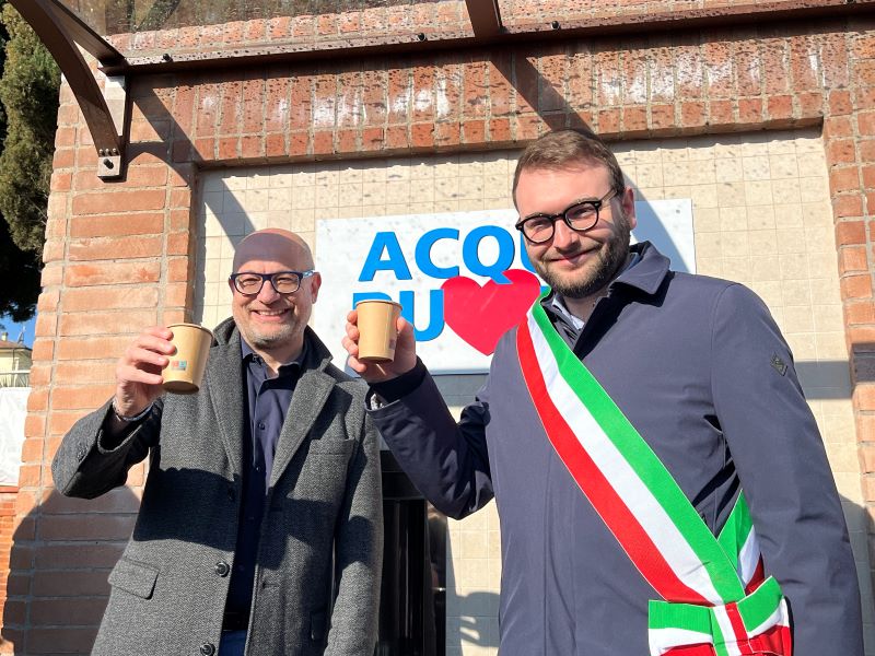 Inaugurato il fontanello a Ponzano: 'Acqua buona, sicura e sostenibile'