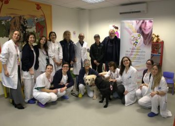 Pet Therapy all'Ospedale di Lucca grazie alla Scuola Nazionale Cani Guida della Regione