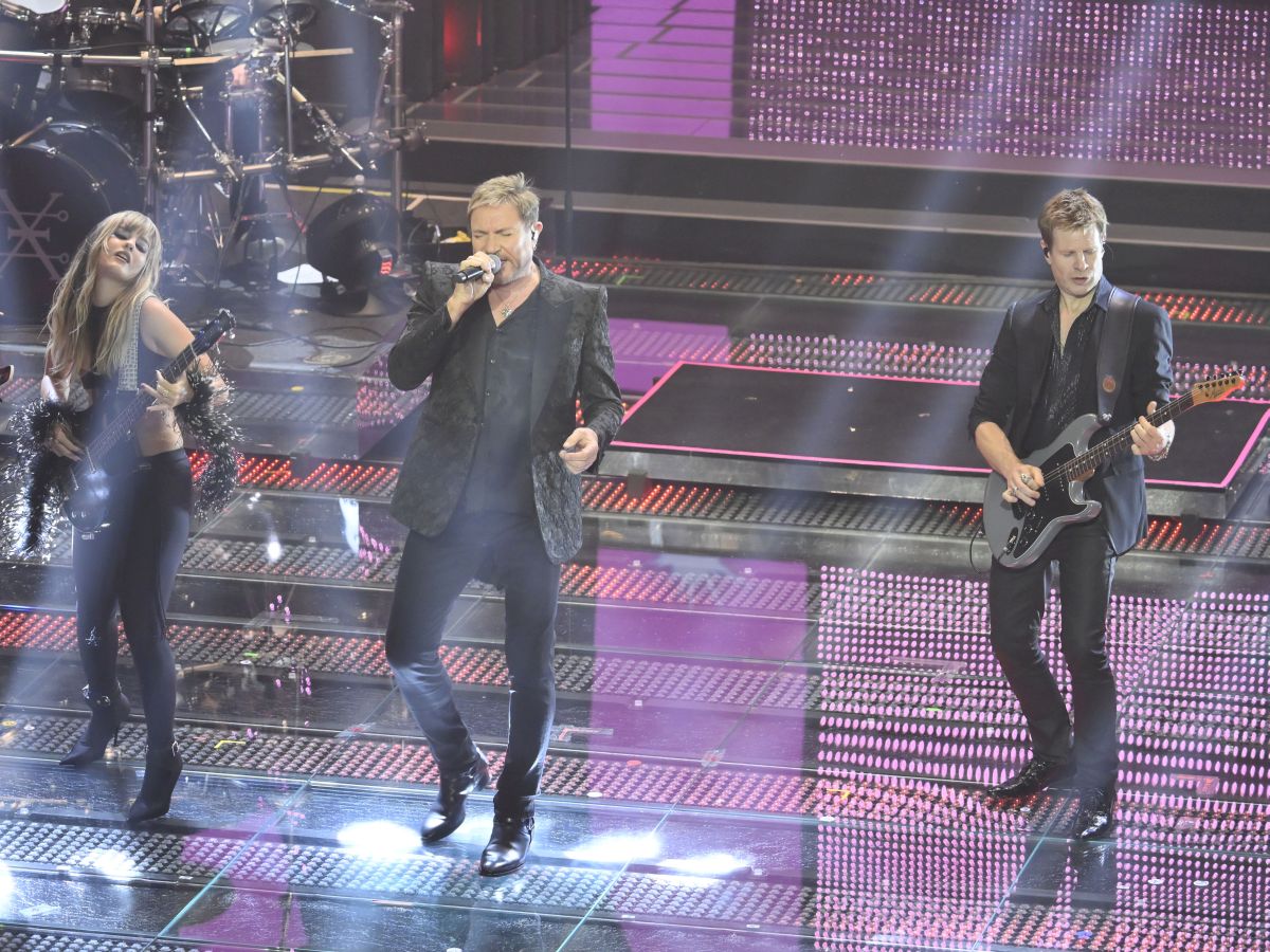 Sanremo: Duran Duran al Ariston con Victoria dei Maneskin - Agenzia Italpress