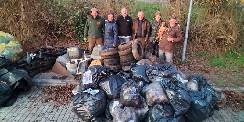 Un successo la prima iniziativa di pulizia del territorio comunale.