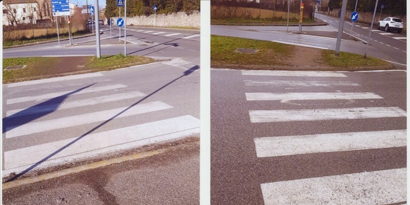 Una segnalazione per la sicurezza dei pedoni a Borgo San Lorenzo.