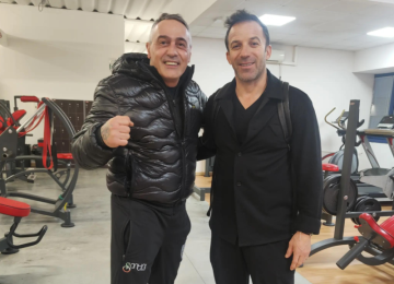 Una serata con Del Piero: l'ex campione in visita nell'Empolese