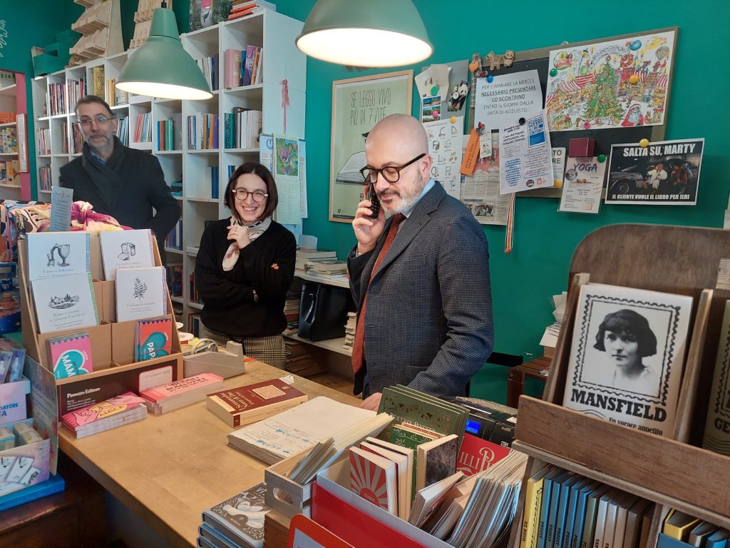 A Firenze c'è un nuovo libraio speciale: l'assessore Bettarini