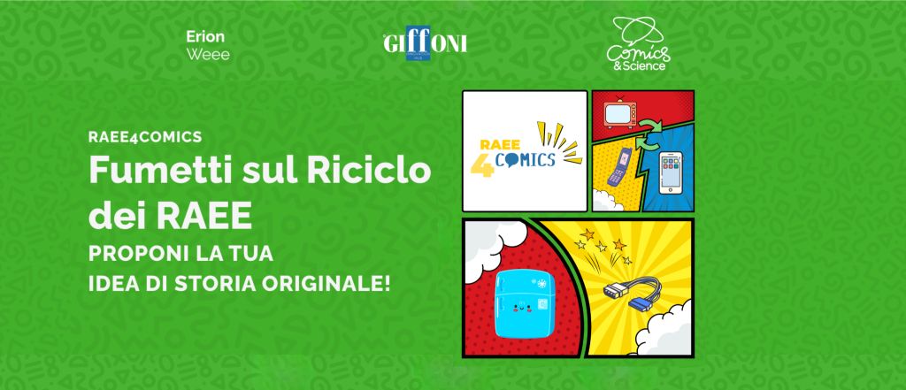 Al via "RAEE4Comics": concorso di scrittura per fumetti riservato ai giovani sotto i 30 anni
