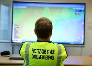 Allerta meteo a Empoli: il sindaco rassicura sulla situazione sotto controllo