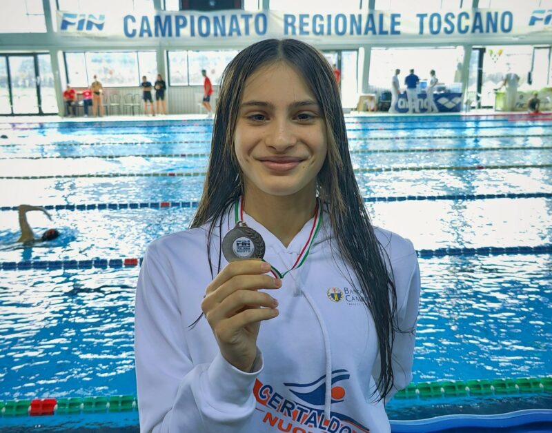 Certaldesi in Testa alle Regionali di Nuoto