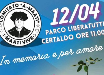 Cinque alberi a Certaldo in memoria di Maati Moubakir