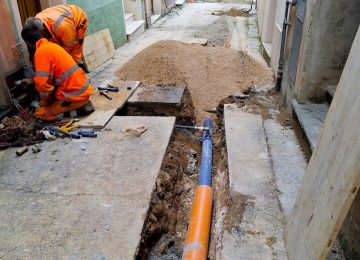 Conclusi i lavori dell'acquedotto nel centro storico di Buti
