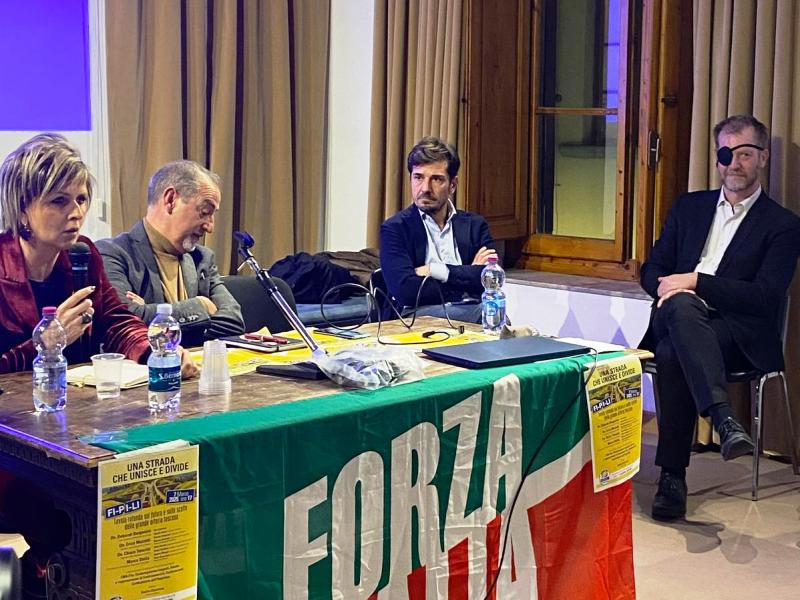 Convegno di Forza Italia sulla Fi-Pi-Li a Empoli: "Evitiamo che diventi una nuova tassa indiretta"