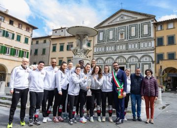 Coppa Italia A2 di basket: l'amministrazione comunale celebra le atlete dell'Use Rosa Scotti