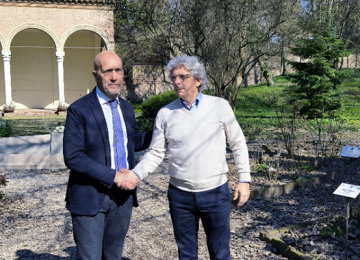 Ferrara: le aree verdi del Palazzo della Prefettura a servizio della comunità