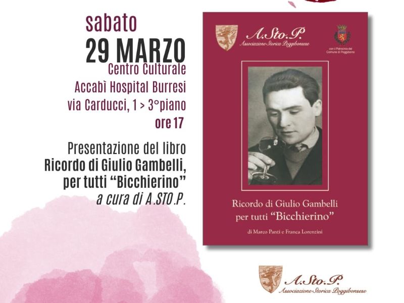 Poggibonsi: Presentazione del libro in onore del maestro del Sangiovese nel centenario della sua nascita