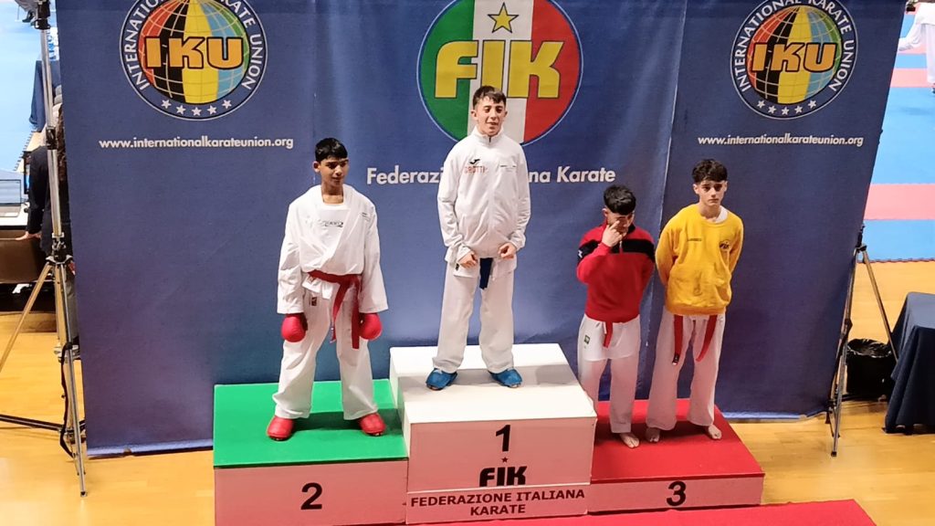 Il karateka di Bientina Mattia Devicienti è Campione d'Italia