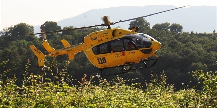 Intervengono i Vigili del Fuoco e il Pegaso