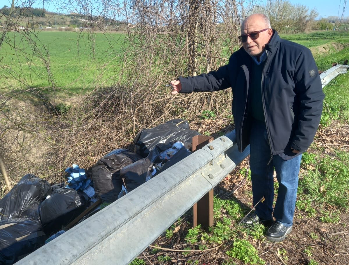 Lega Fucecchio in visita ai luoghi colpiti dall'alluvione