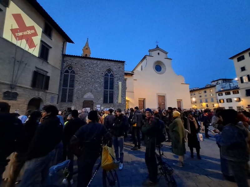 No alle Rsa nell'ex caserma Ferrucci: flash mob in piazza Santo Spirito